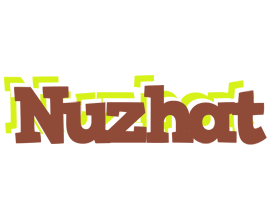 Nuzhat caffeebar logo