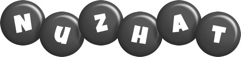 Nuzhat candy-black logo