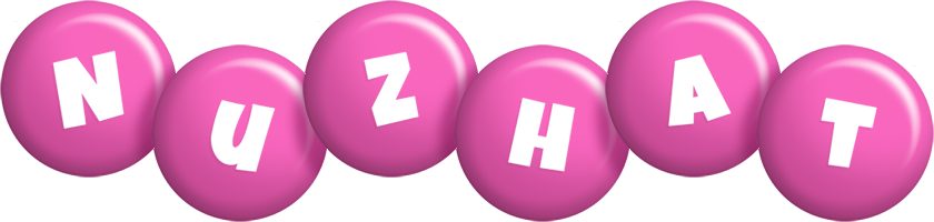 Nuzhat candy-pink logo