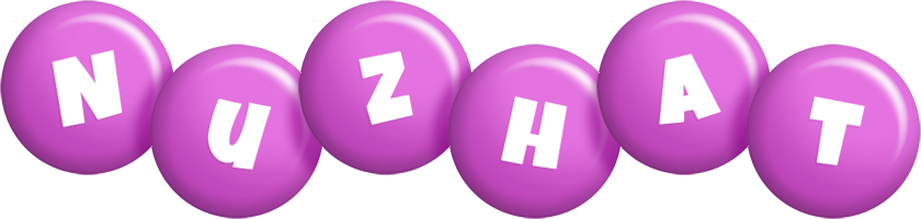 Nuzhat candy-purple logo