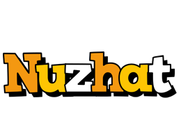 Nuzhat cartoon logo