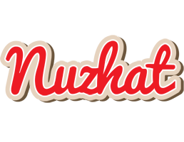 Nuzhat chocolate logo