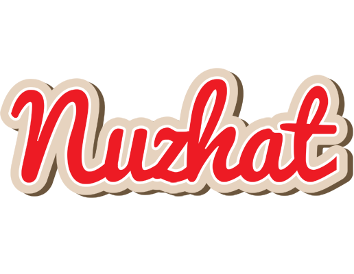 Nuzhat chocolate logo