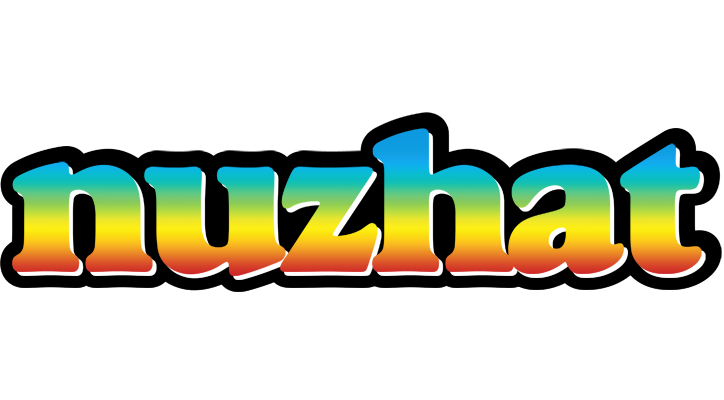 Nuzhat color logo