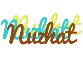 Nuzhat cupcake logo