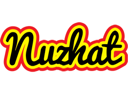 Nuzhat flaming logo