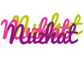 Nuzhat flowers logo
