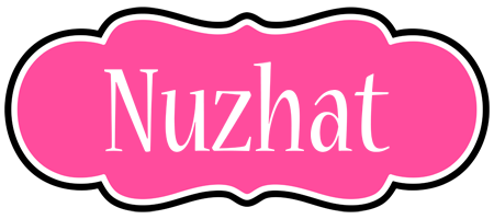 Nuzhat invitation logo