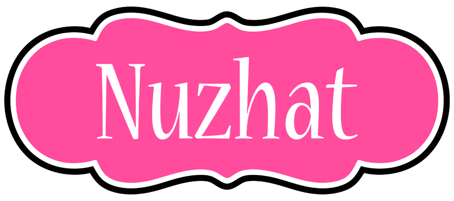 Nuzhat invitation logo