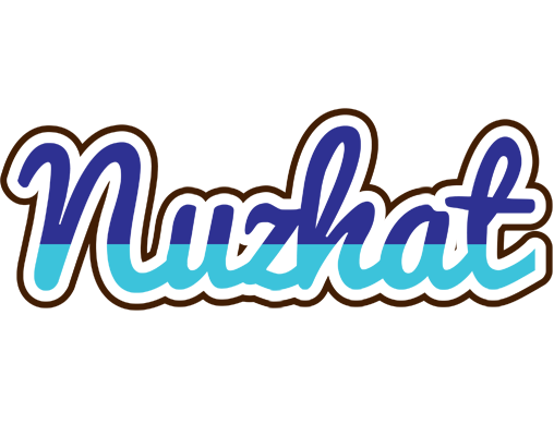 Nuzhat raining logo