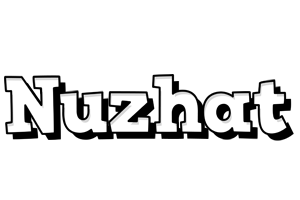 Nuzhat snowing logo