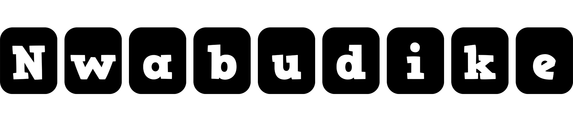 Nwabudike box logo