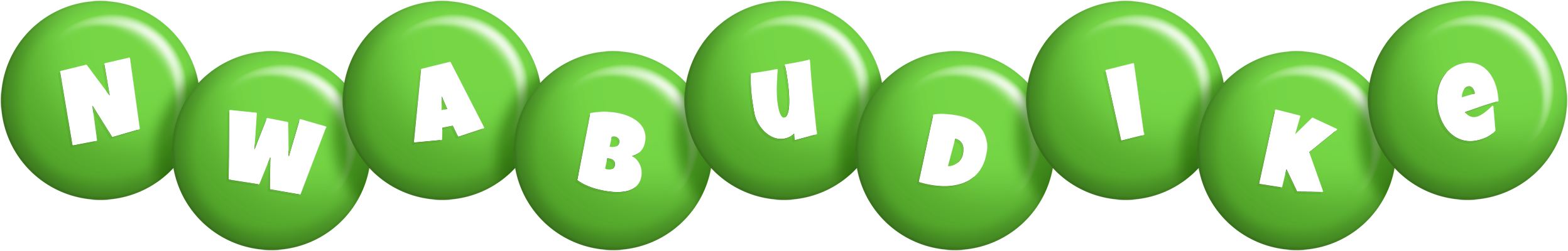Nwabudike candy-green logo