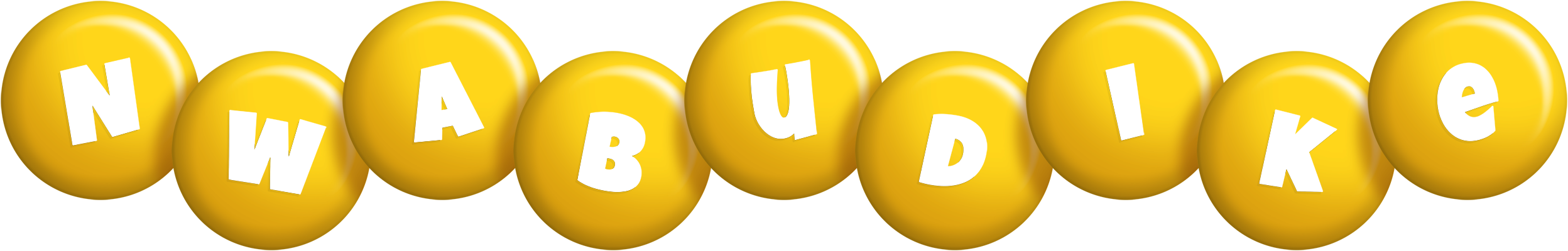 Nwabudike candy-yellow logo