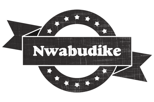 Nwabudike grunge logo