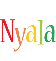 Nyala birthday logo