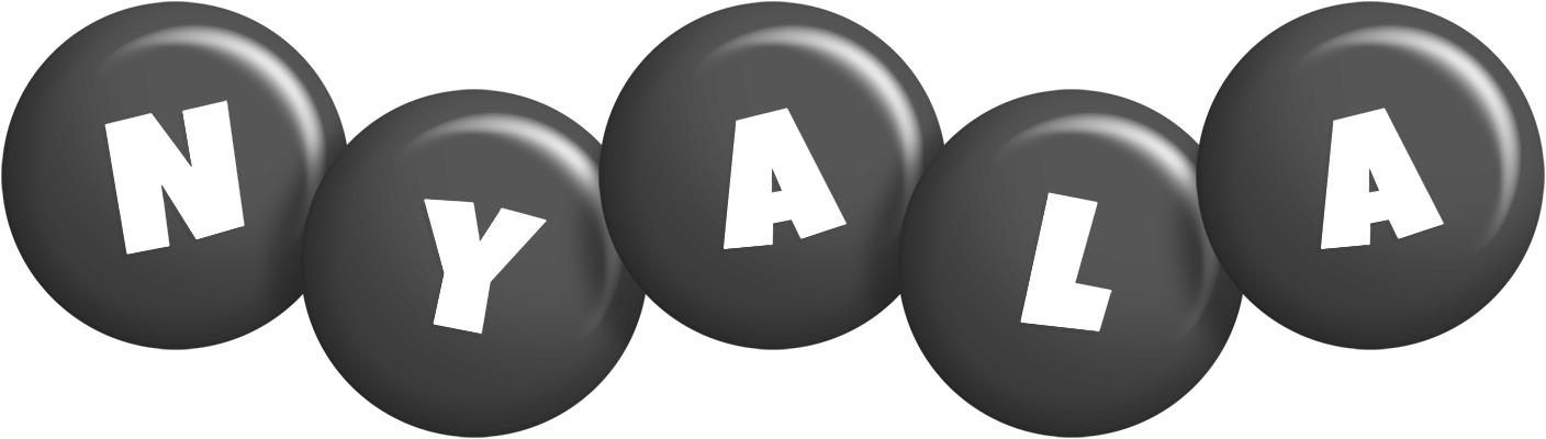 Nyala candy-black logo