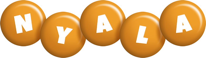 Nyala candy-orange logo