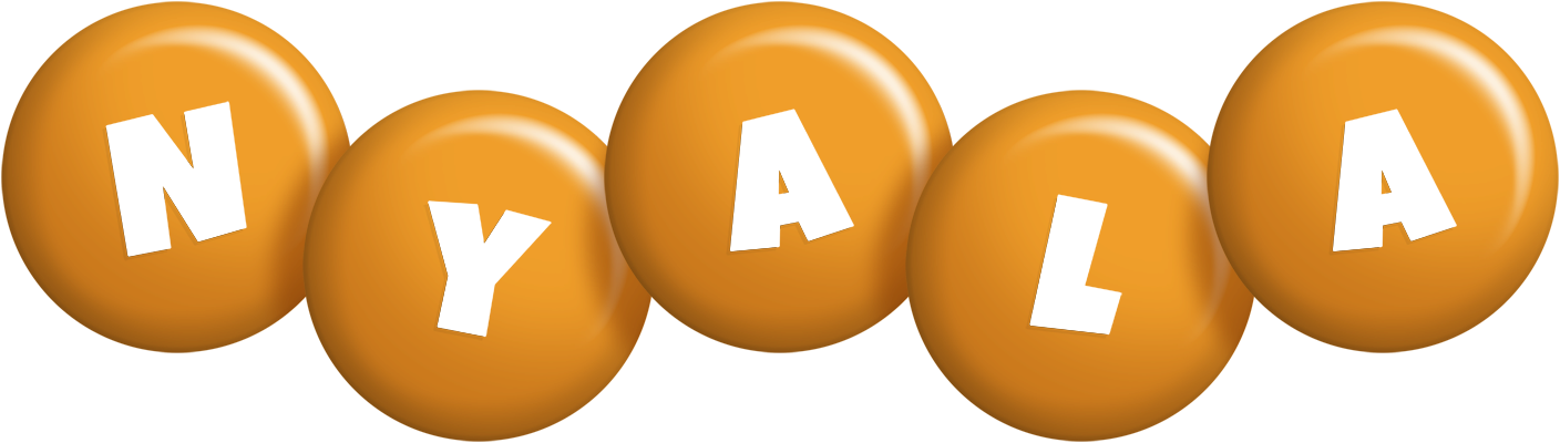 Nyala candy-orange logo
