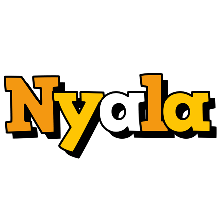 Nyala cartoon logo
