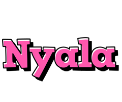 Nyala girlish logo