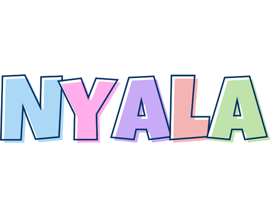 Nyala pastel logo