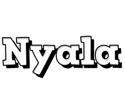 Nyala snowing logo