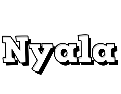 Nyala snowing logo