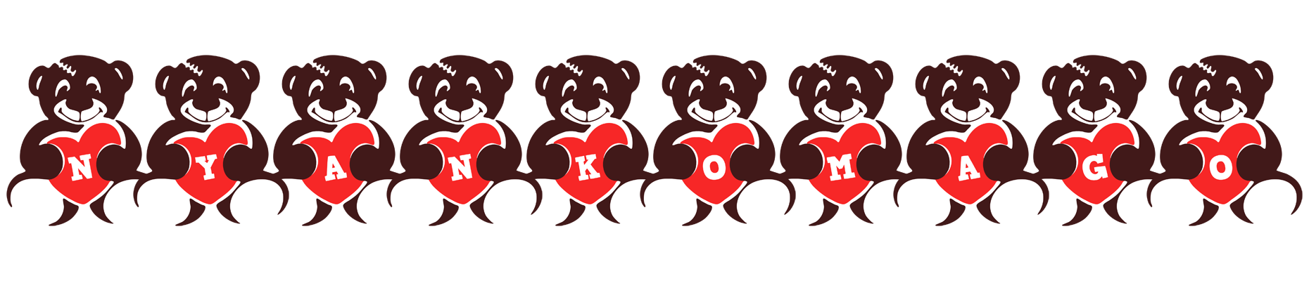 Nyankomago bear logo