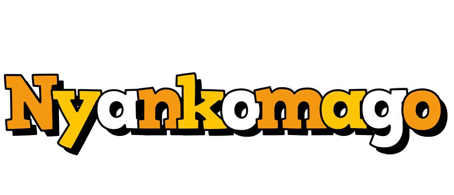 Nyankomago cartoon logo