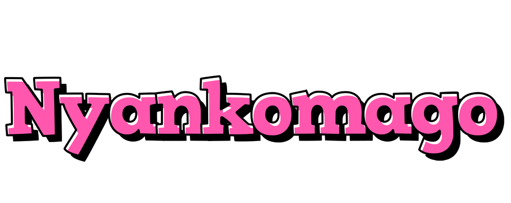 Nyankomago girlish logo