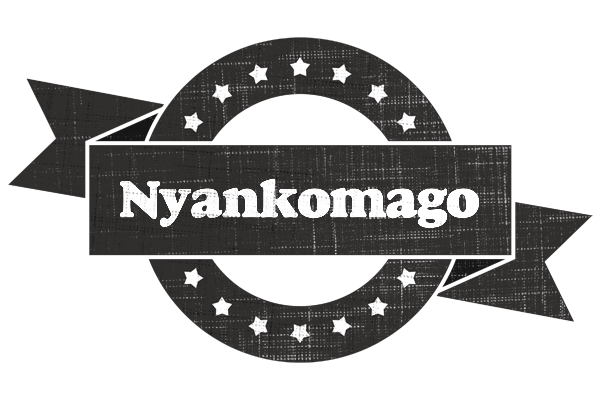 Nyankomago grunge logo