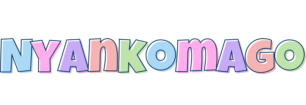 Nyankomago pastel logo