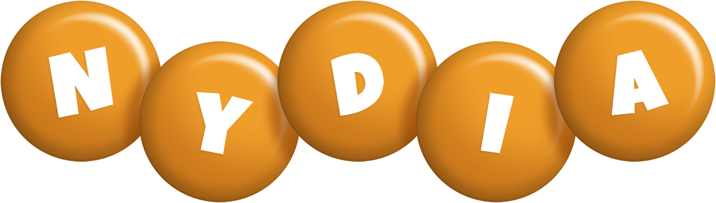 Nydia candy-orange logo