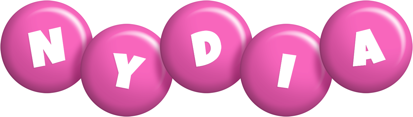 Nydia candy-pink logo