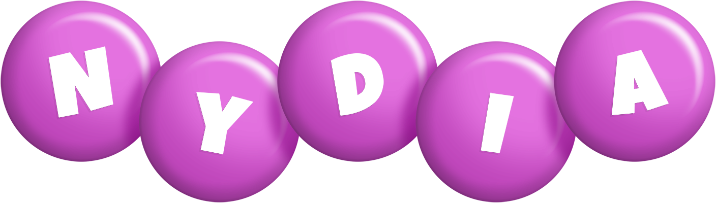 Nydia candy-purple logo