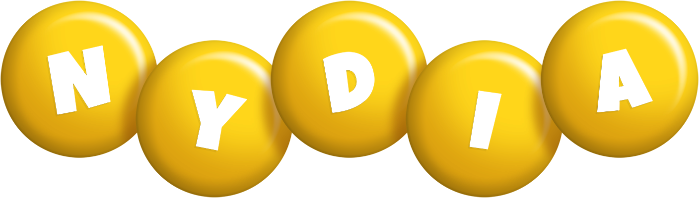 Nydia candy-yellow logo