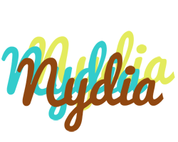 Nydia cupcake logo