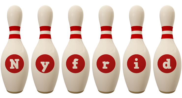 Nyfrid bowling-pin logo