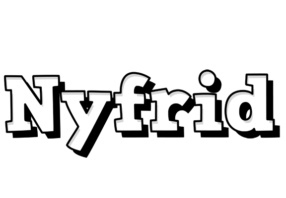 Nyfrid snowing logo