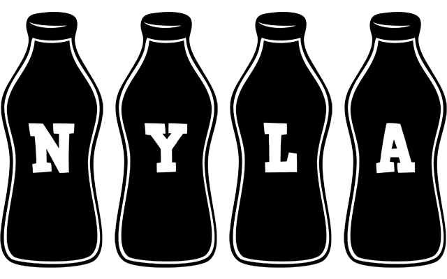 Nyla bottle logo