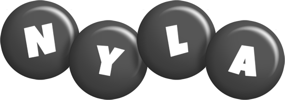 Nyla candy-black logo