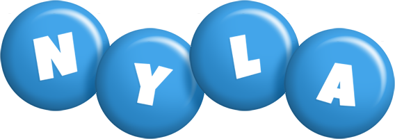 Nyla candy-blue logo