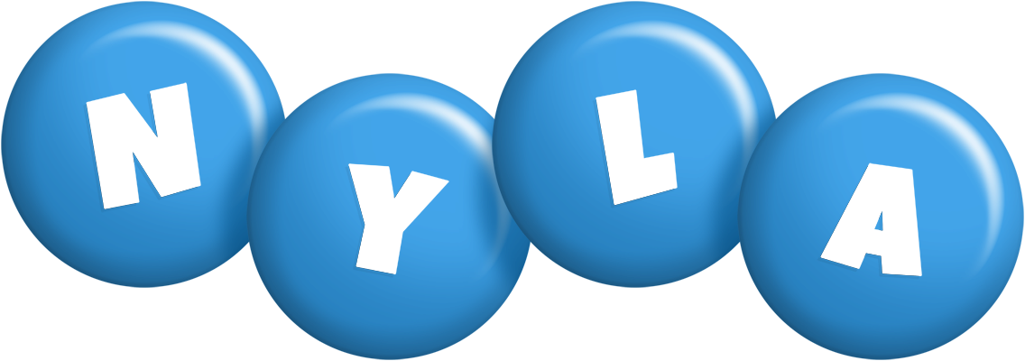 Nyla candy-blue logo