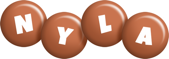 Nyla candy-brown logo