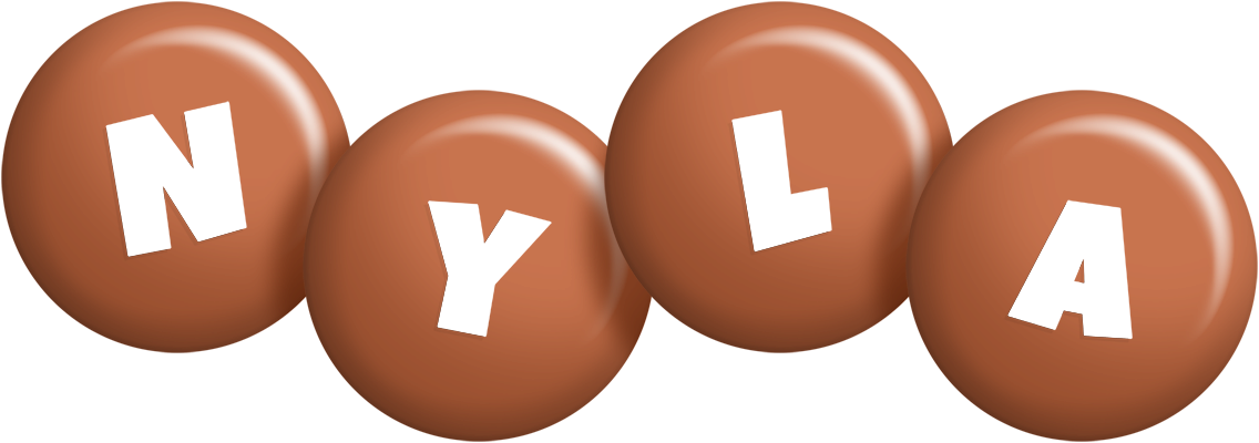 Nyla candy-brown logo