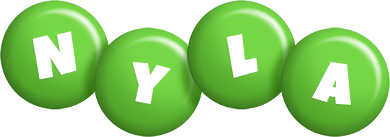 Nyla candy-green logo