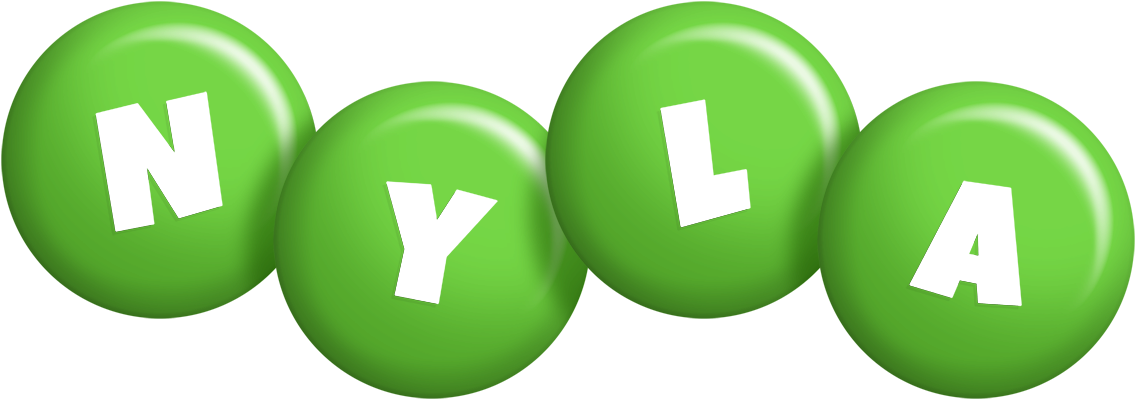 Nyla candy-green logo