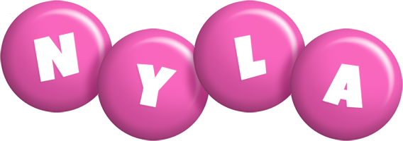 Nyla candy-pink logo