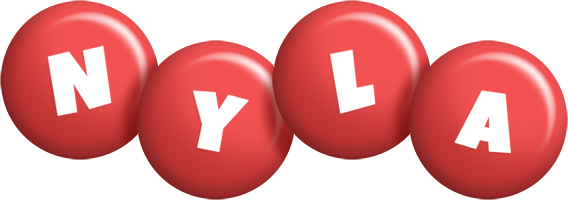 Nyla candy-red logo